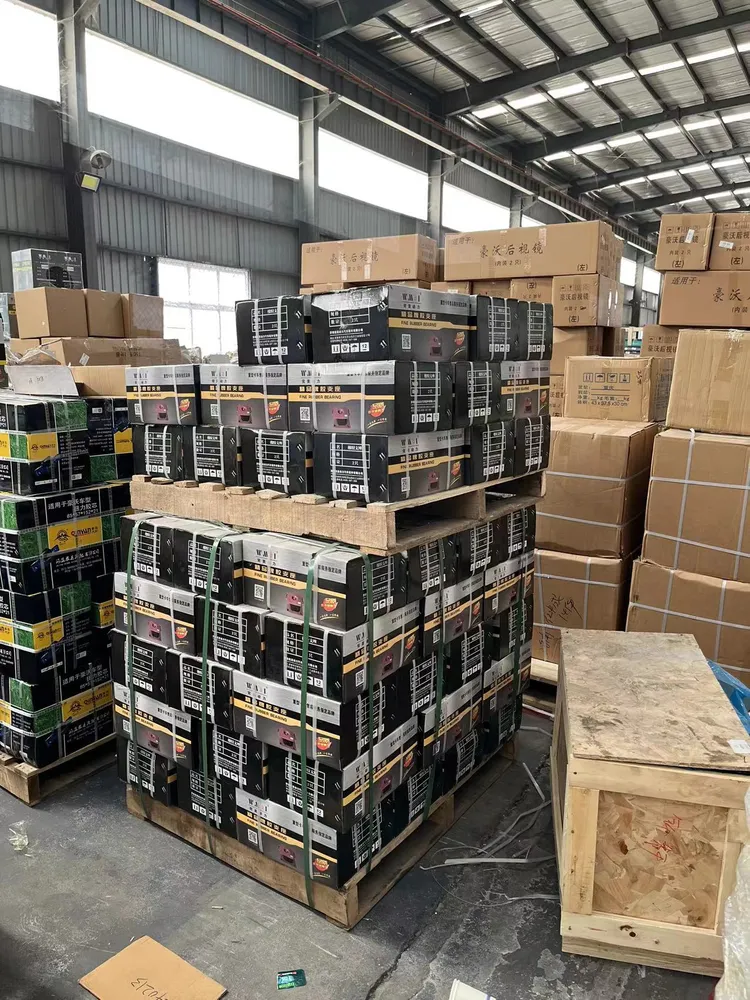 Truck spare parts packed in cartons for export delivery