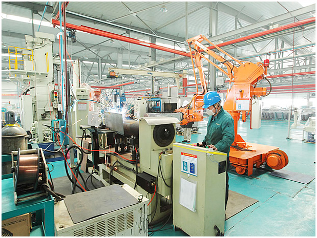 SINOTRUK truck factory welding equipment reference scene